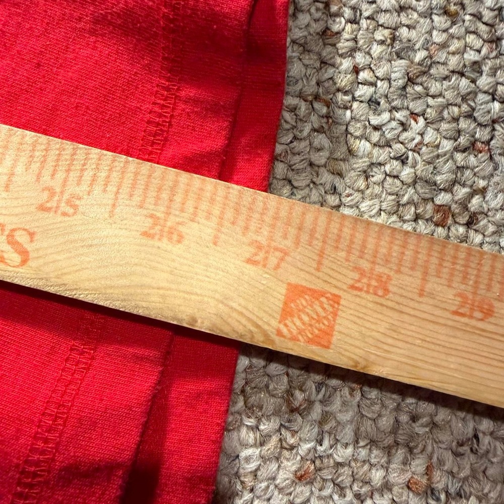 Mountain Lake Red Long Sleeve Henley Shirt Men's Size M Casual Basic‎ - Picture 5 of 5